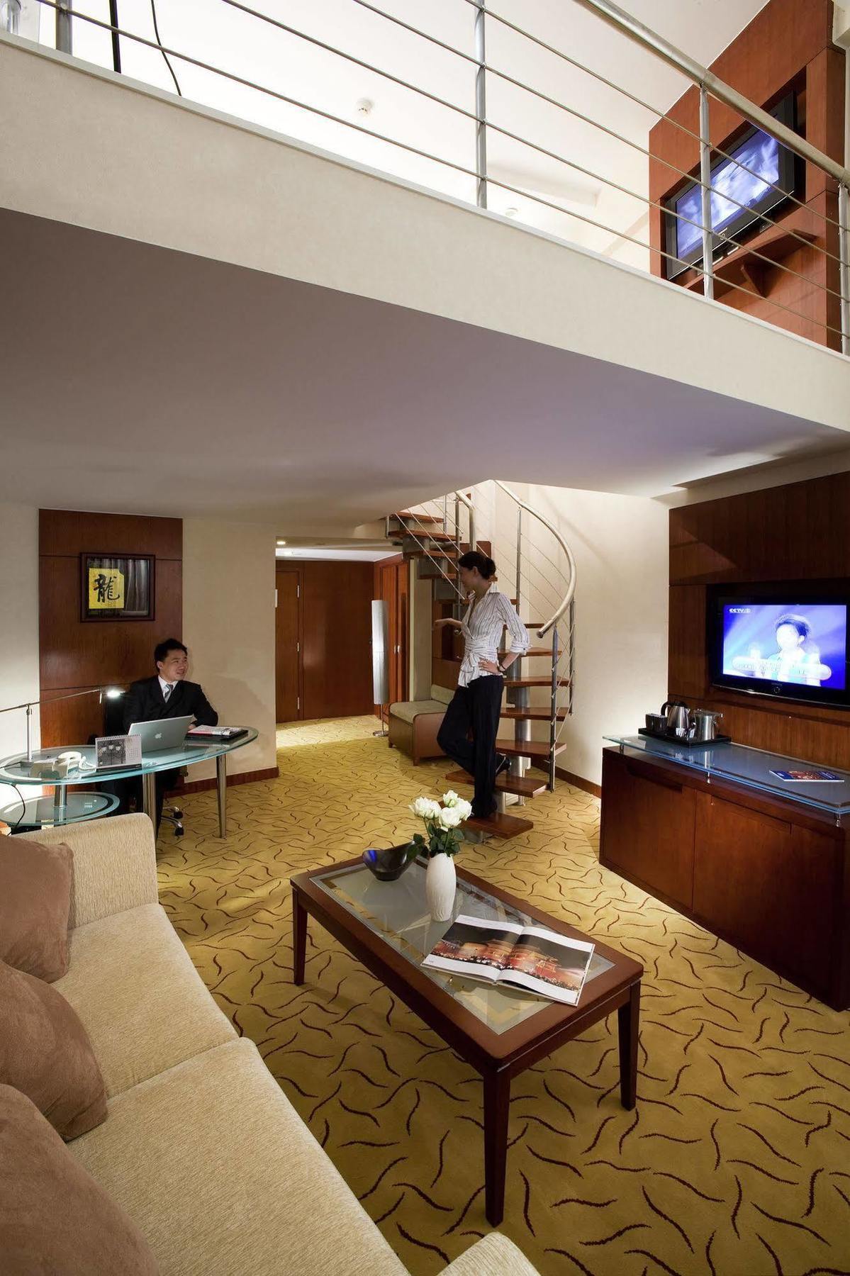 Ariva Beijing West Hotel Exteriör bild