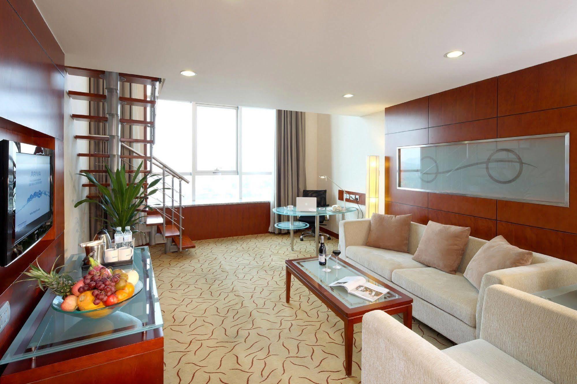 Ariva Beijing West Hotel Exteriör bild